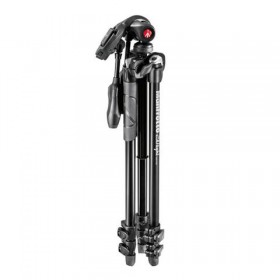 Manfrotto 290 LIGHT Kit, Alu 3 sec. tripod with foldable 3W head MK290LTA3-3W